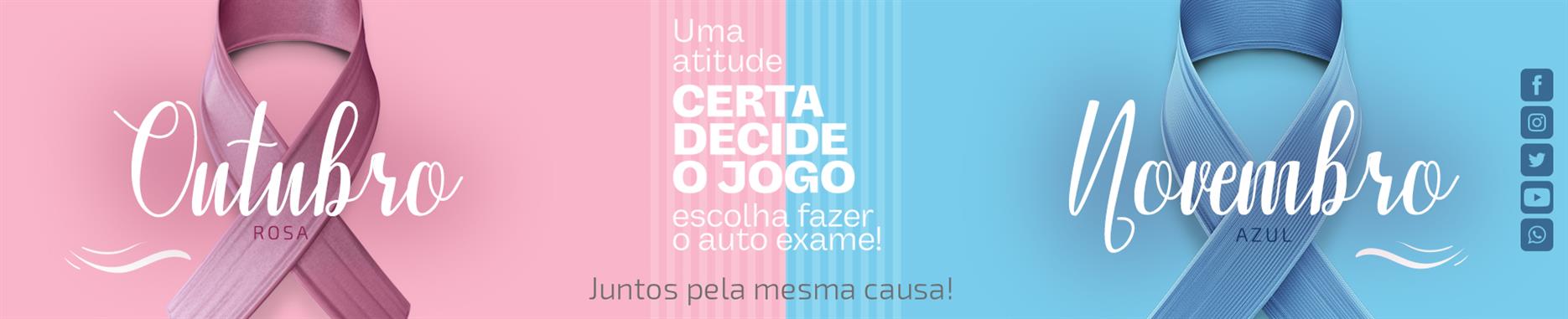 Banner Outubro Rosa/Azul Sicoob