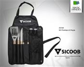 Kit Churrasco 8 Pçs - 05184-SCB