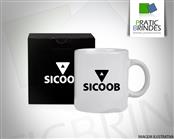 Caneca Cerâmica + Cx. Presente - CO-41270-SCB