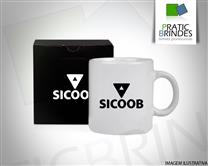Caneca Cerâmica + Cx. Presente - CO-41270-SCB