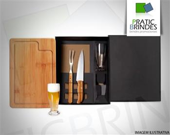 Kit Churrasco 05 Pçs - KT-9064J-SCB